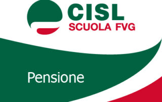 cisl scuola FVG pensione