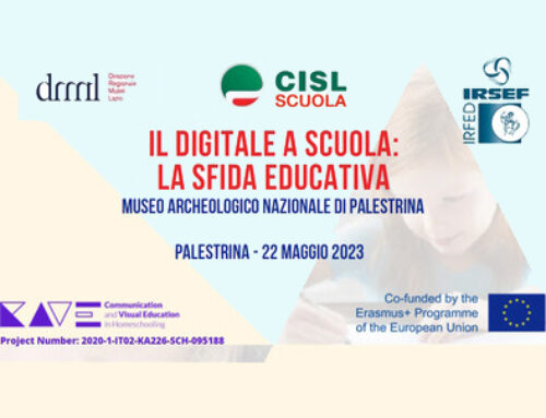 “Il digitale a scuola. La sfida educativa”. Convegno a Palestrina (RM) il 22 maggio nell’ambito del Progetto CAVE