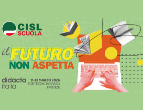 “Il futuro non aspetta”. CISL Scuola a Firenze per Didacta Italia dall’11 al 13 marzo 2026