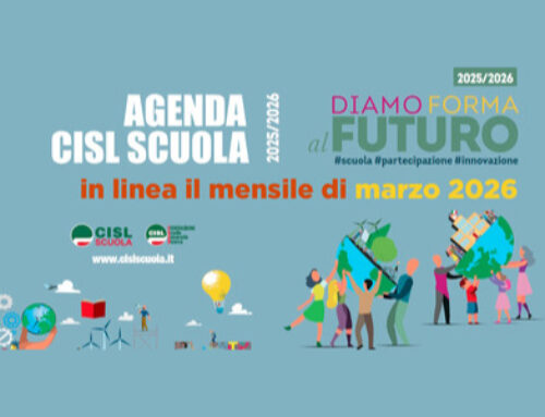 In linea da oggi gli approfondimenti dell’Agenda CISL Scuola 2025/26 per il mese di marzo