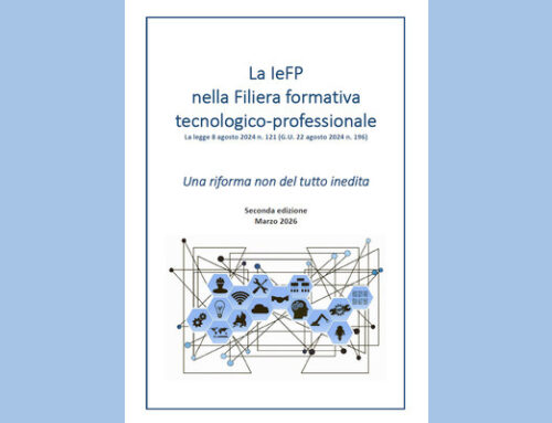 La IeFP nella Filiera formativa tecnologico-professionale