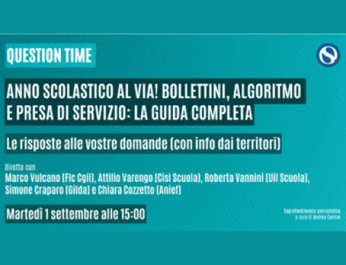 Al via il nuovo anno scolastico: bollettini, algoritmo e presa di servizio. Se ne parla con Varengo su Orizzontescuola.it