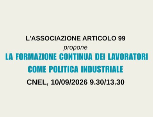 La formazione continua dei lavoratori come politica industriale. Ivana Barbacci al convegno del 10 settembre al CNEL