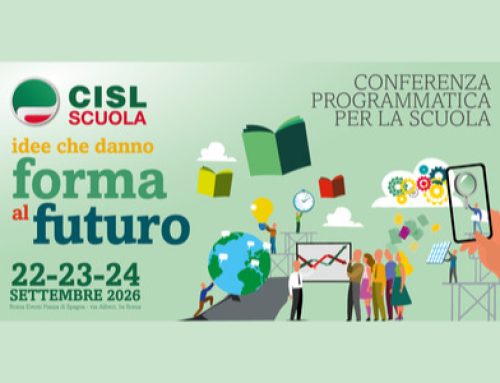 A Roma dal 22 al 24 settembre la Conferenza Programmatica della CISL Scuola. “Idee che danno forma al futuro”