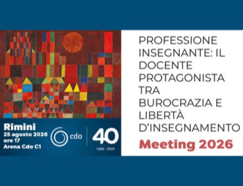 Il 25 agosto Ivana Barbacci al Meeting di Rimini in un dibattito  sulle prospettive della professione docente