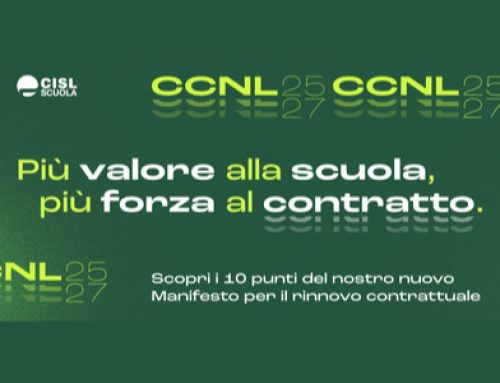 Più valore alla scuola, più forza al contratto. Gli obiettivi della CISL Scuola a partire dal negoziato sulla parte normativa del CCNL